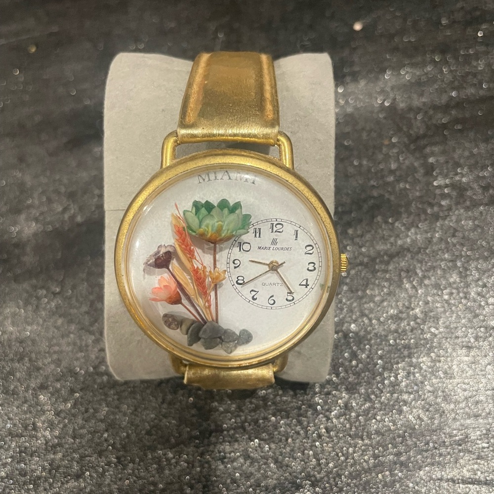 3d Miami flower watch